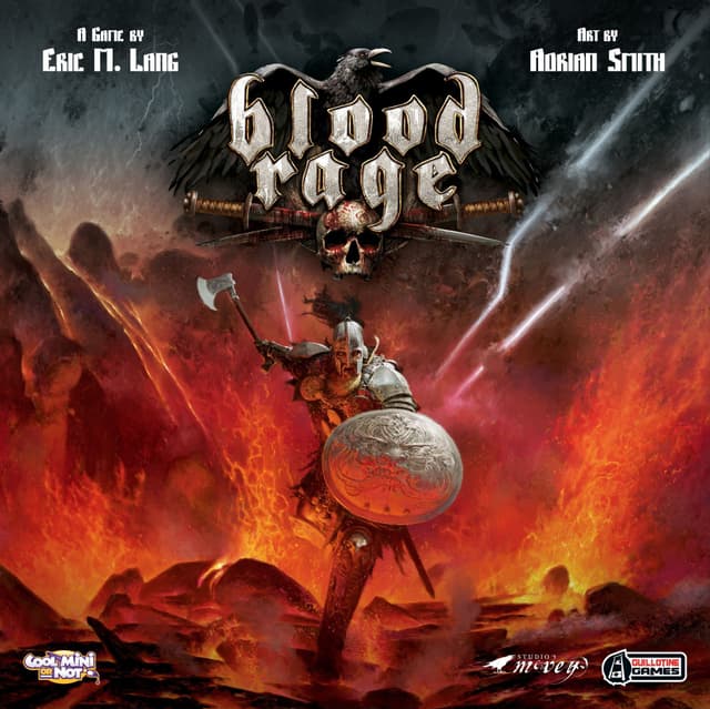 Portada juego de mesa Blood Rage