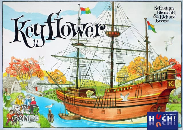 Portada juego de mesa Keyflower