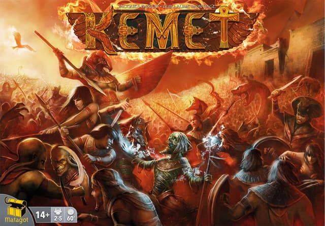 Portada juego de mesa Kemet