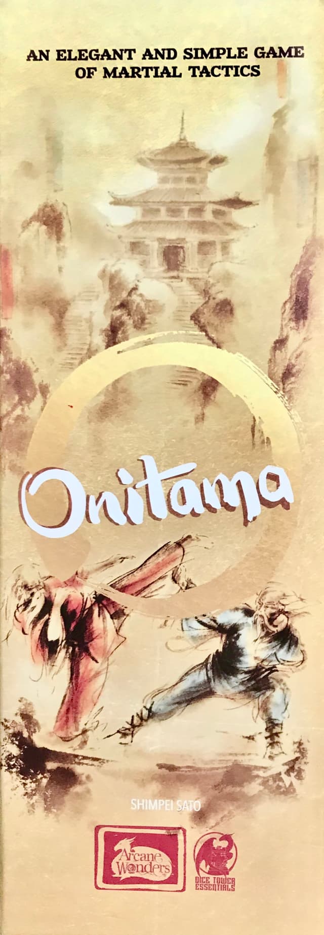 Portada juego de mesa Onitama