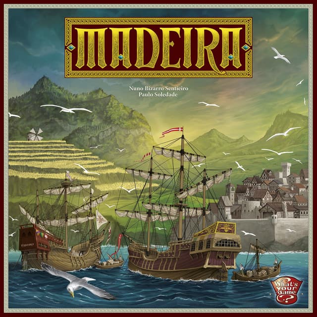 Portada juego de mesa Madeira