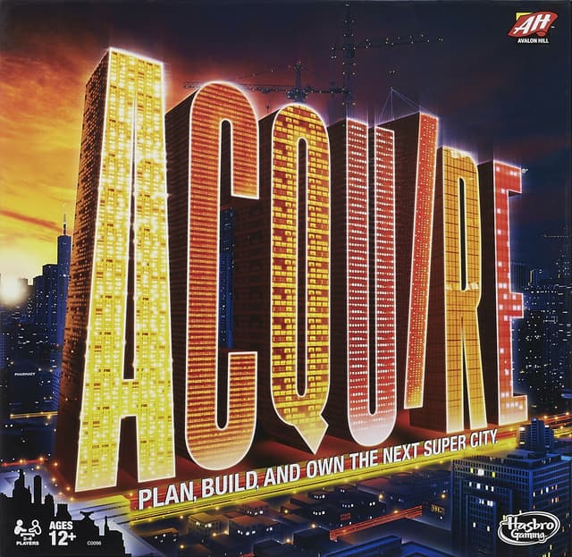 Portada juego de mesa Acquire