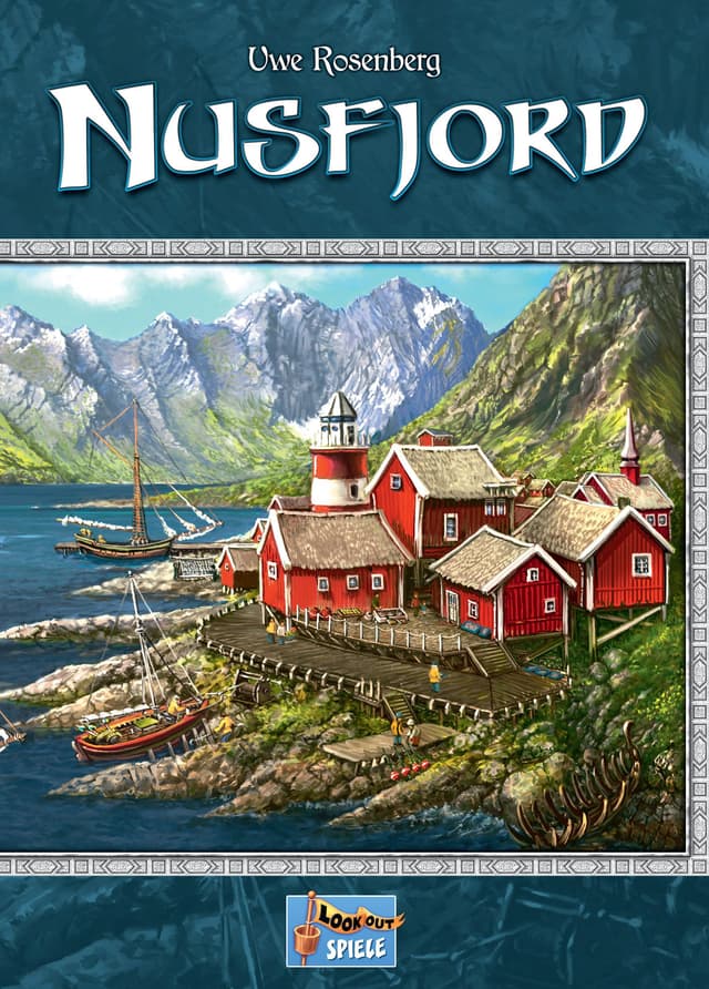 Portada juego de mesa Nusfjord