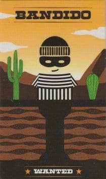 Portada juego de mesa Bandido