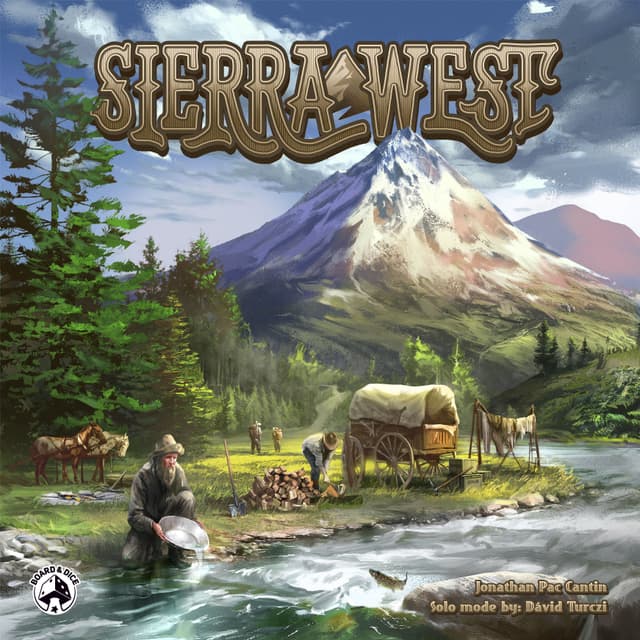 Portada juego de mesa Sierra West