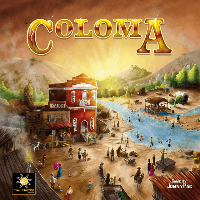 Portada juego de mesa Coloma