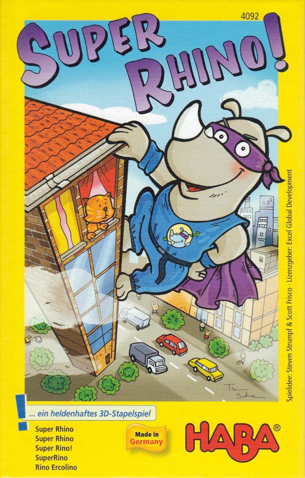 Juego de mesa Rhino Hero