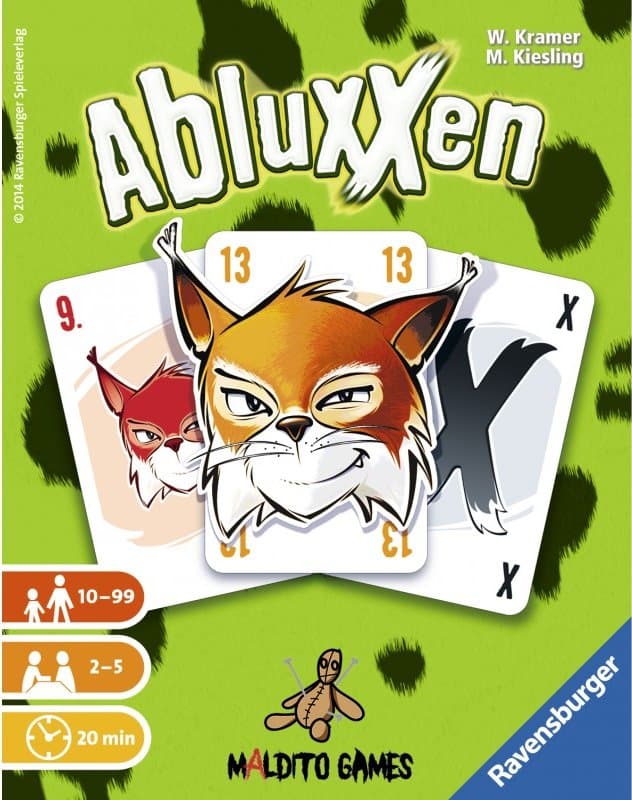 Portada juego de mesa Abluxxen
