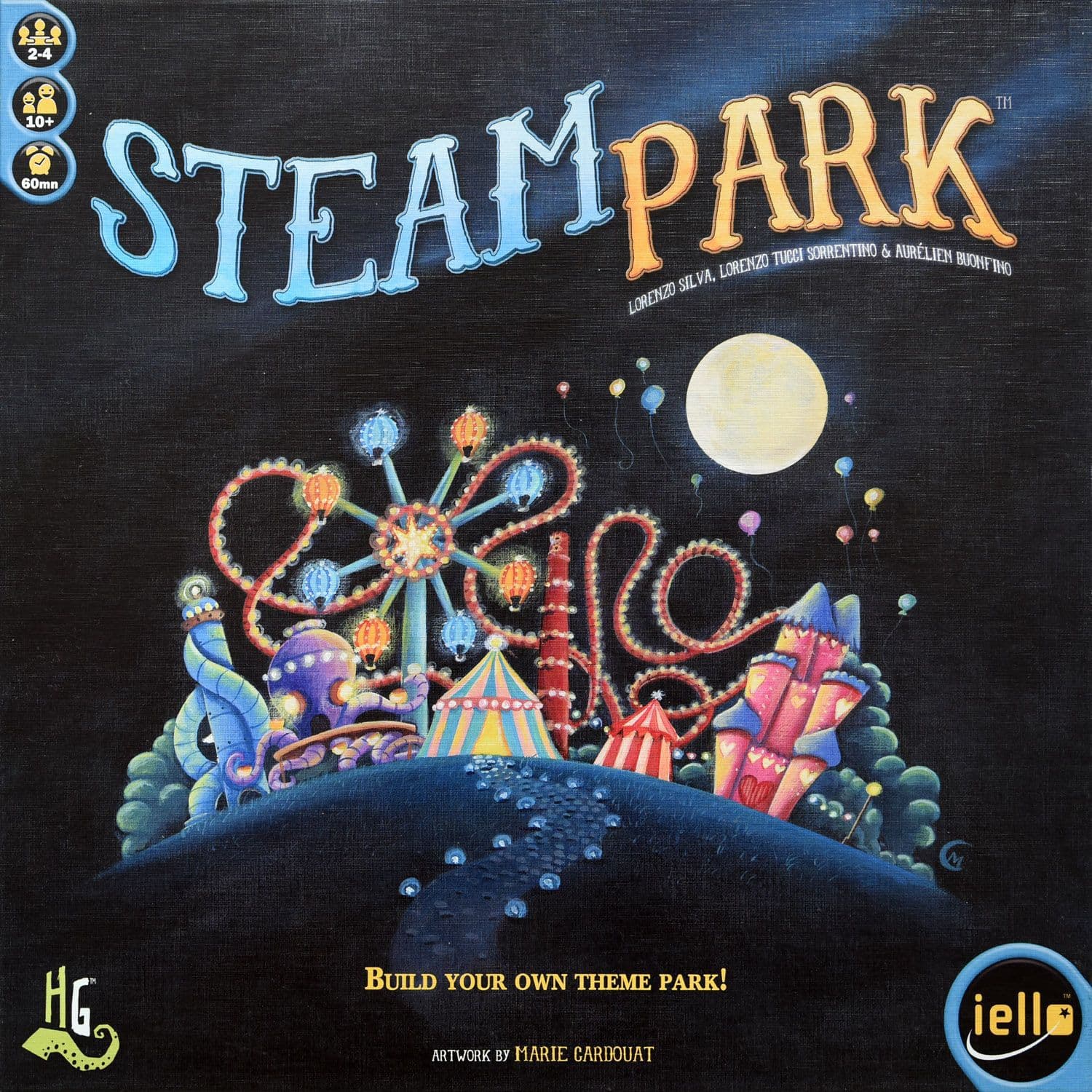 Juego de mesa Steam Park