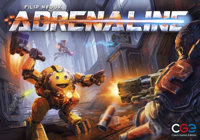 Portada juego de mesa Adrenalina