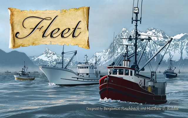 Portada juego de mesa Fleet