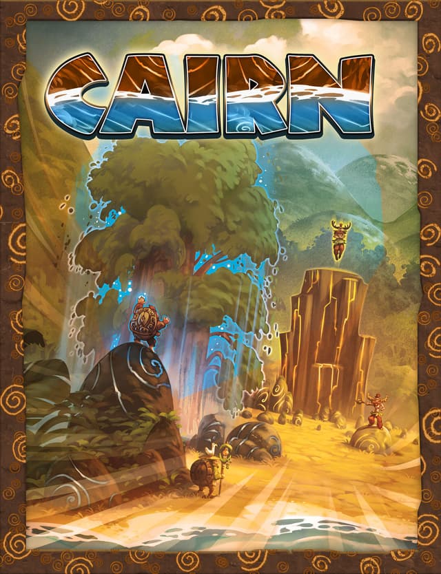 Portada juego de mesa Cairn