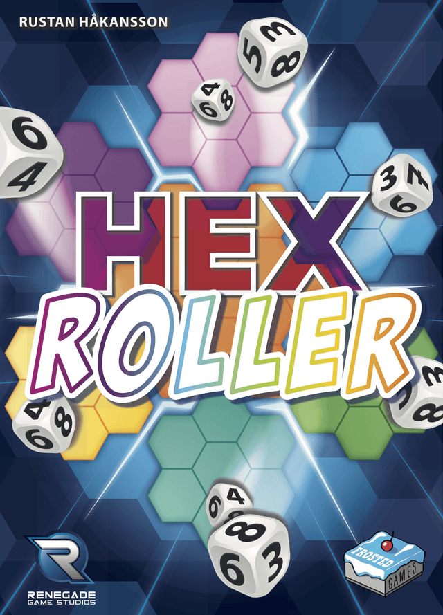 Portada juego de mesa HexRoller