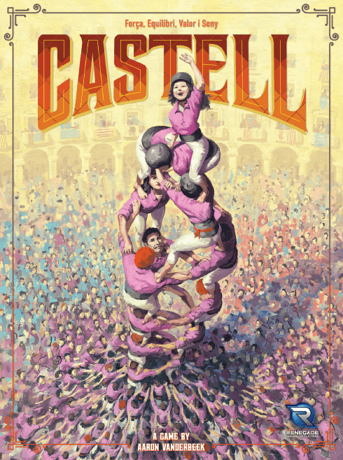 Portada juego de mesa Castell