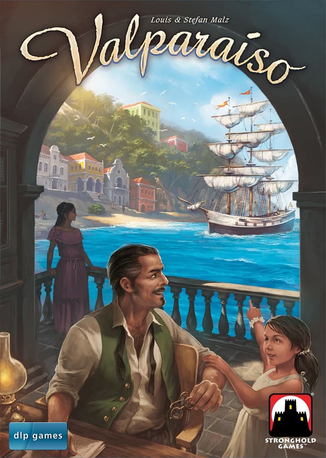 Portada juego de mesa Valparaíso