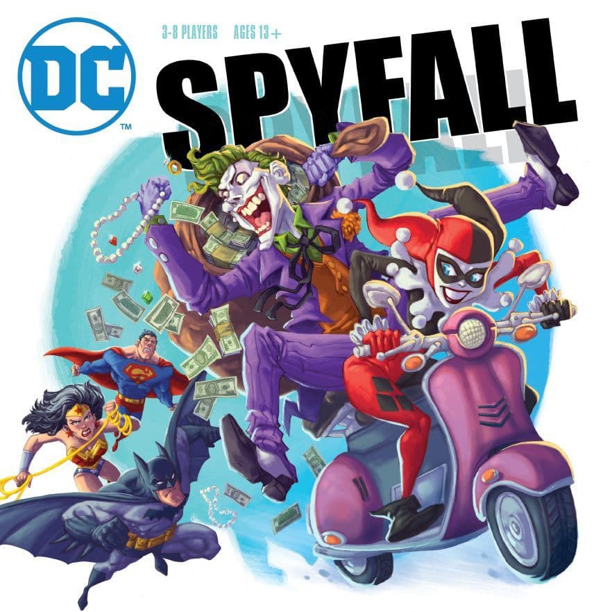 Juego de mesa DC Spyfall