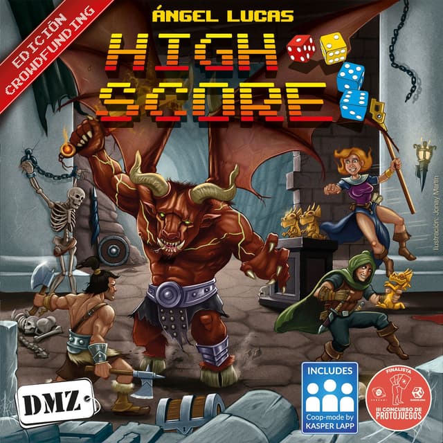 Portada juego de mesa High Score