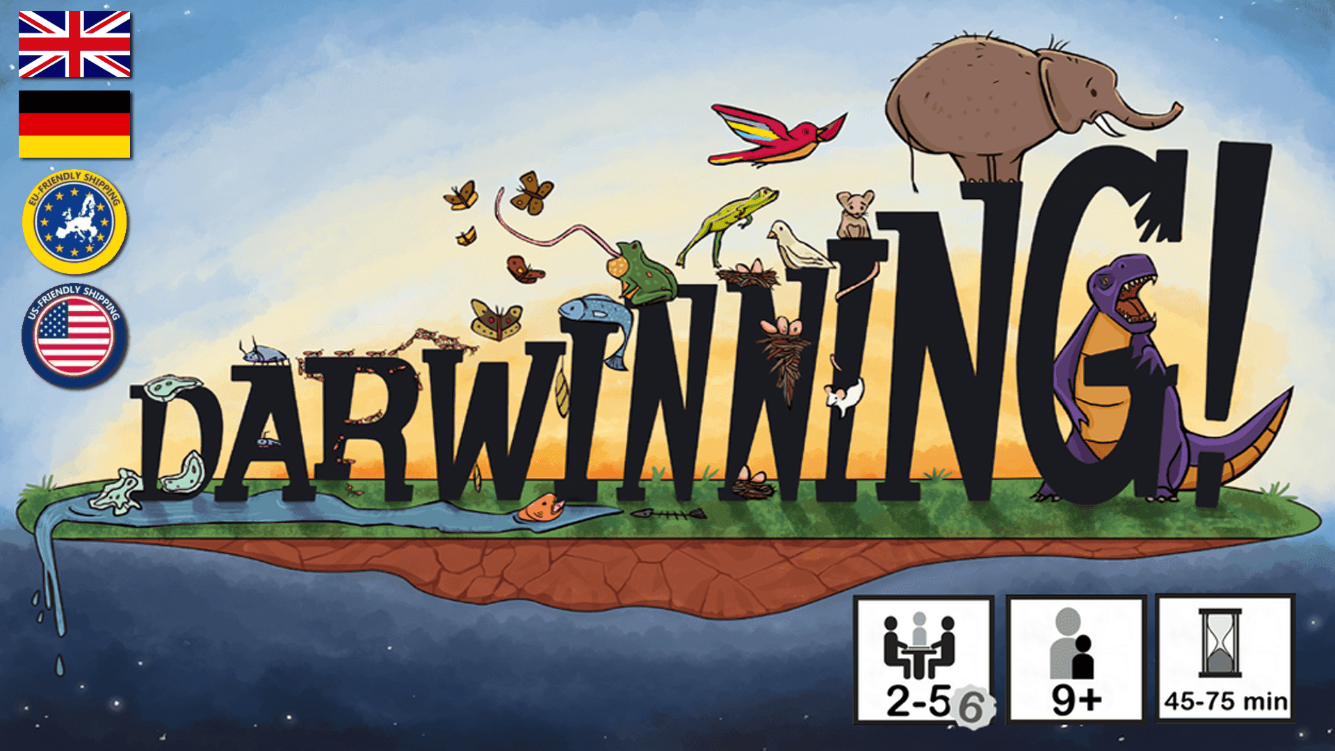 Juego de mesa Darwinning!