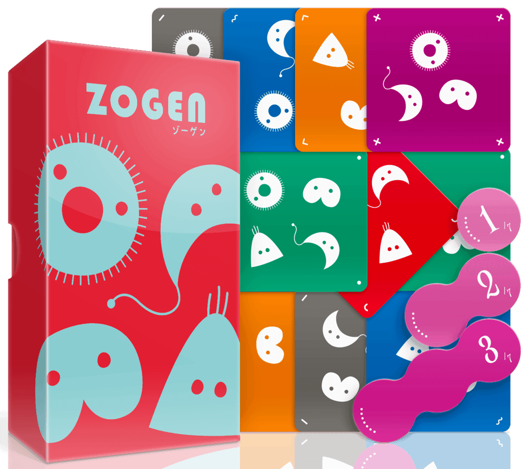 Portada juego de mesa Zogen