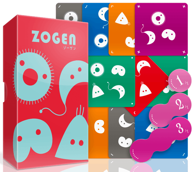 Portada juego de mesa Zogen