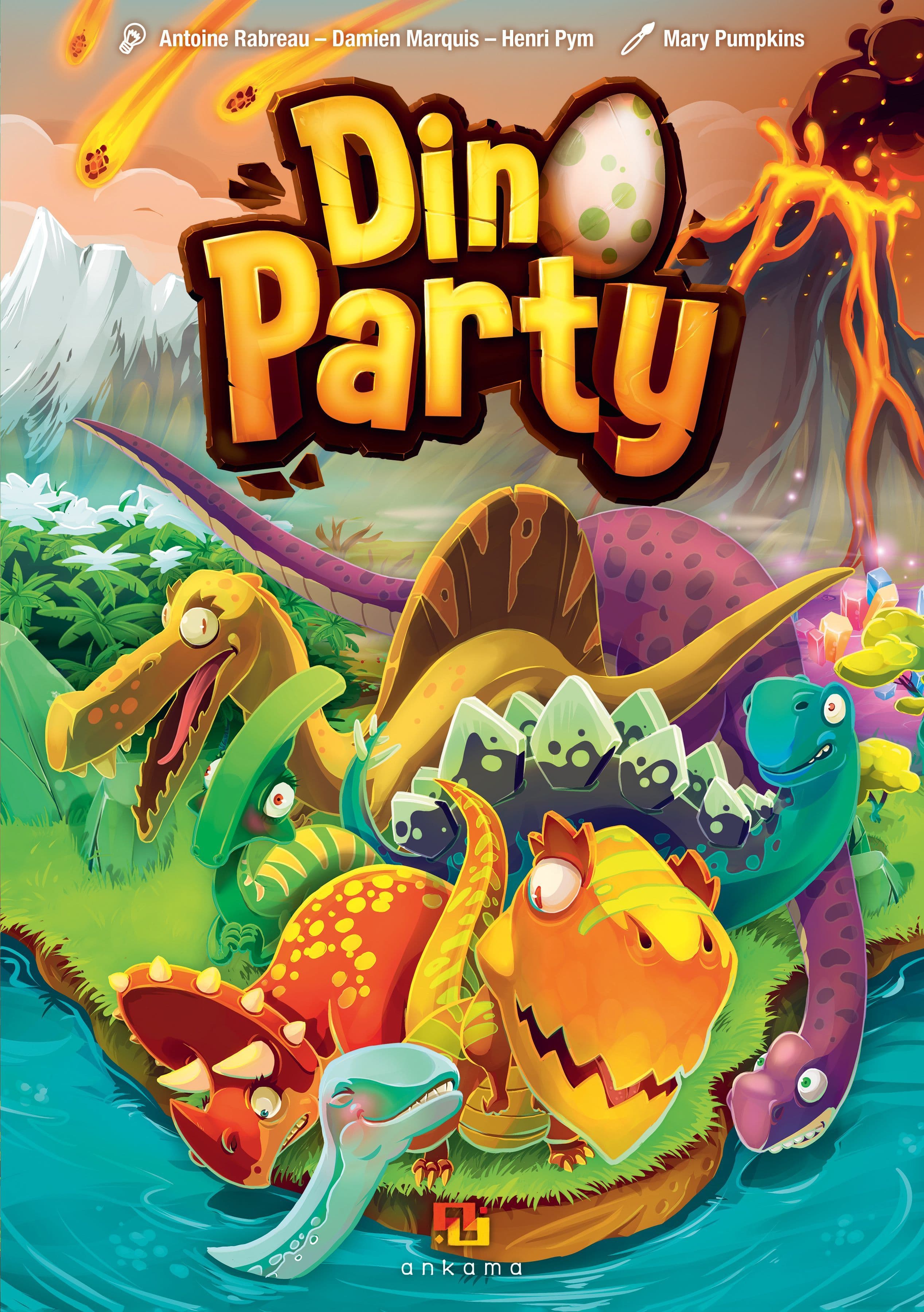 Juego de mesa Dino Party