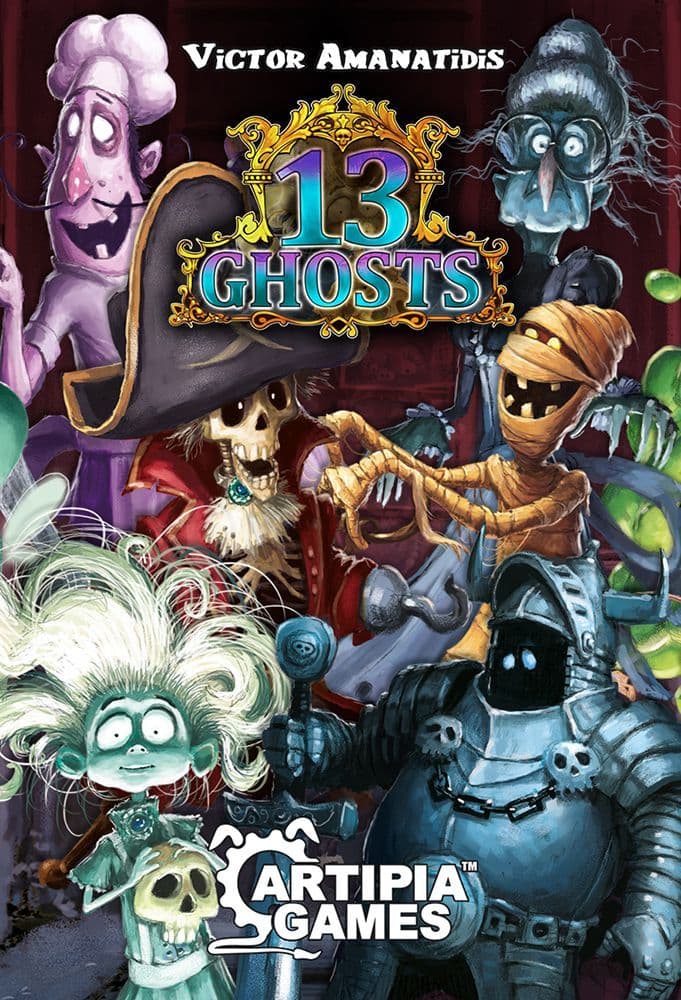 Portada juego de mesa 13 Ghosts