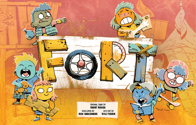 Portada juego de mesa Fort