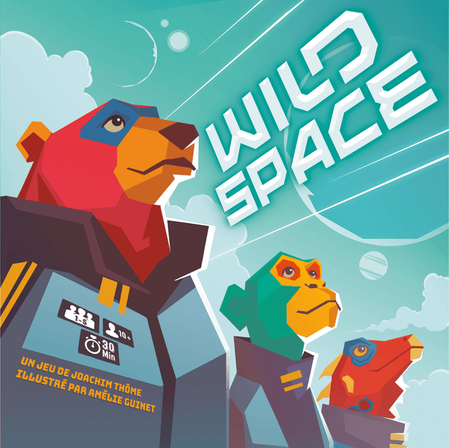 Portada juego de mesa Wild Space