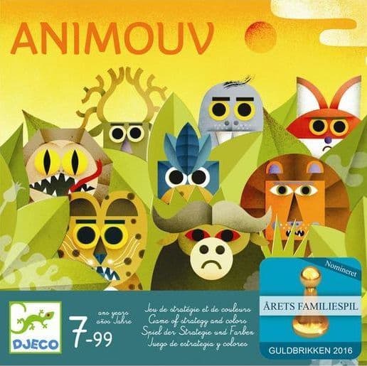 Portada juego de mesa Animouv