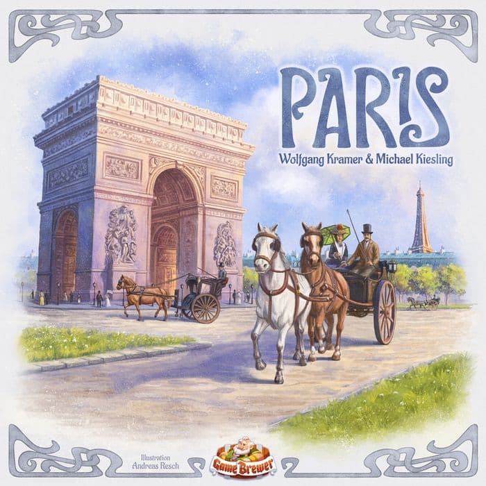 Juego de mesa Paris