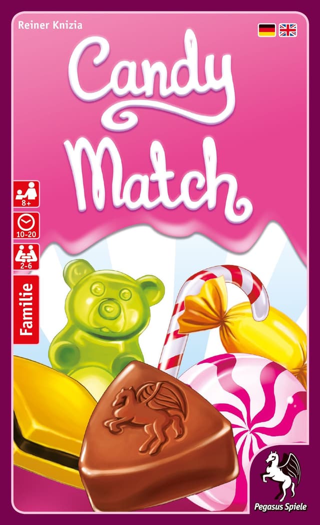 Portada juego de mesa Candy Match