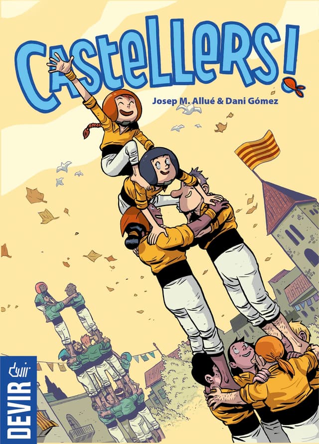 Portada juego de mesa Castellers!