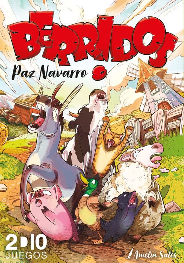Portada juego de mesa Berridos