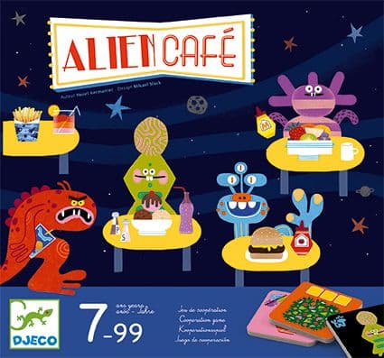Juego de mesa Alien Café