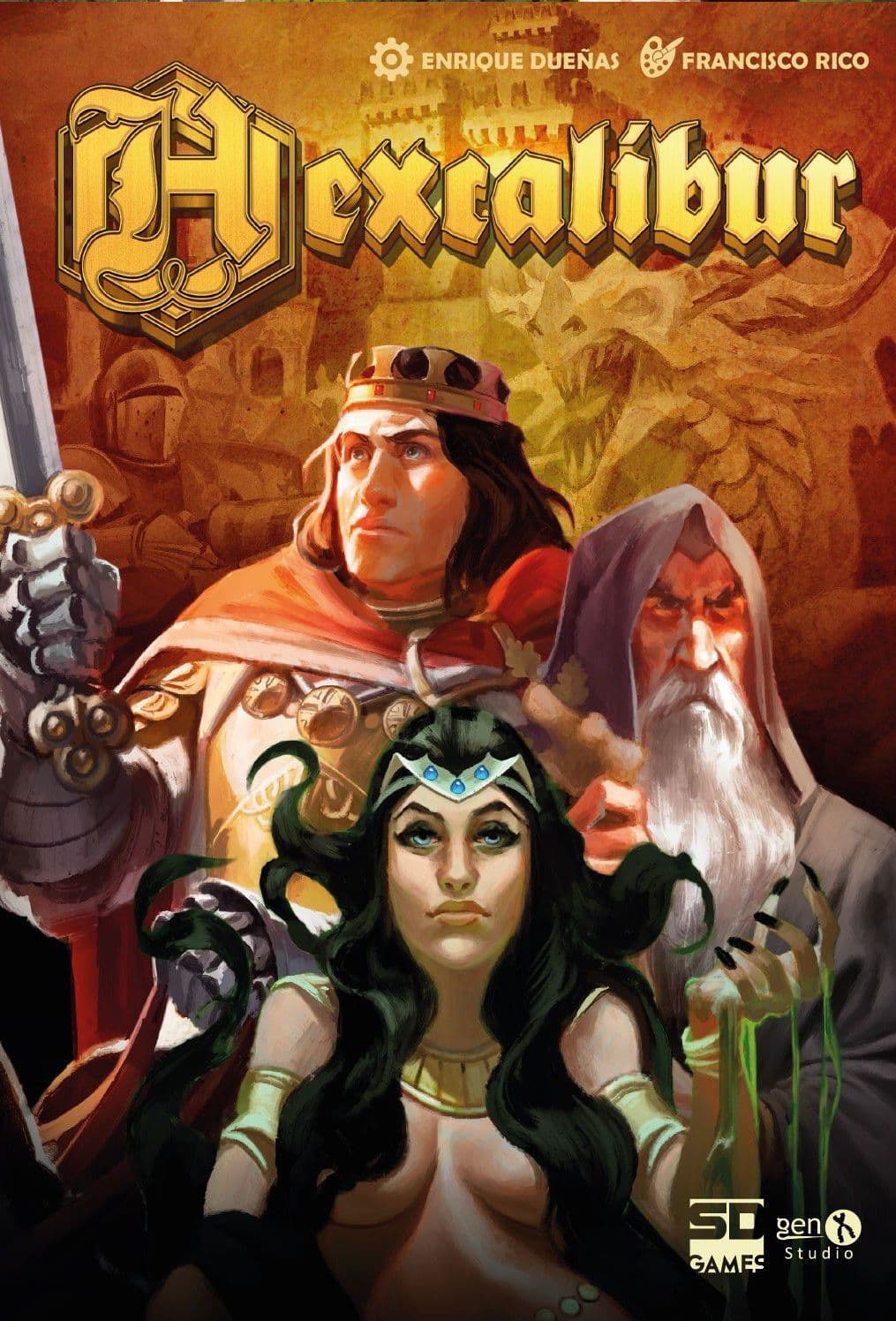 Juego de mesa Hexcalibur