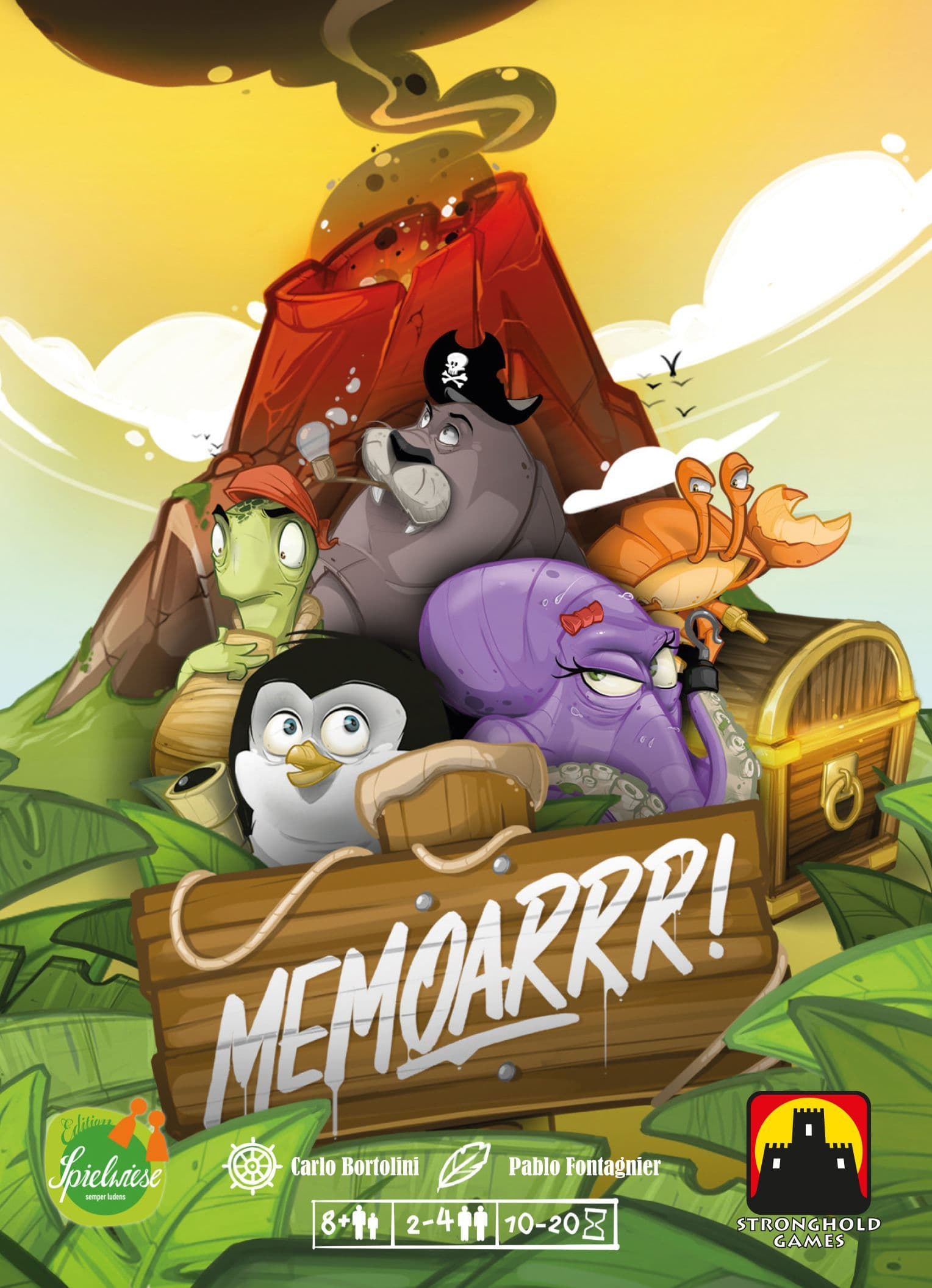 Juego de mesa Memoarrr!