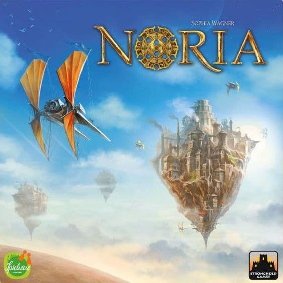 Portada juego de mesa Noria