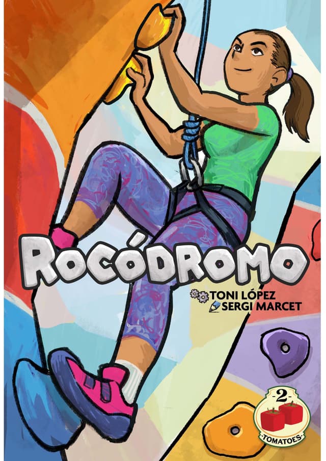 Portada juego de mesa Rocódromo