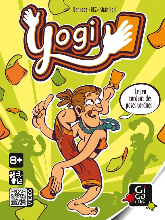 Portada juego de mesa Yogi