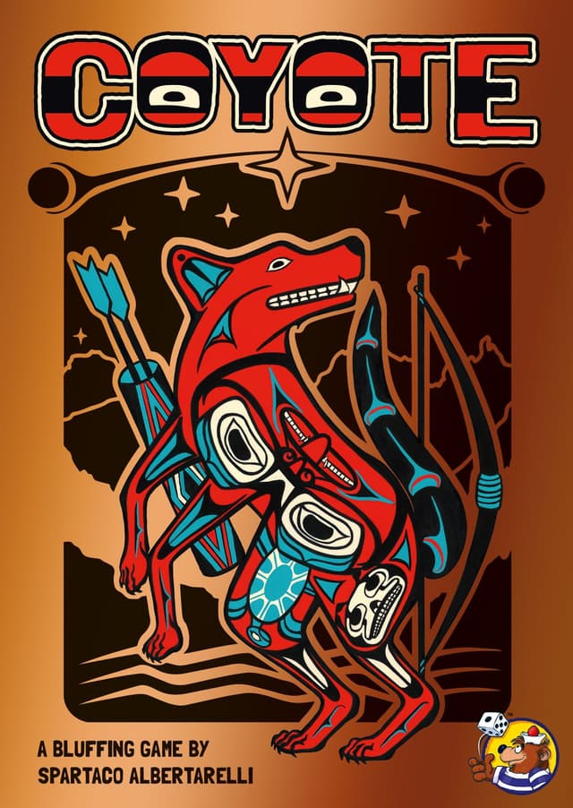 Portada juego de mesa Coyote
