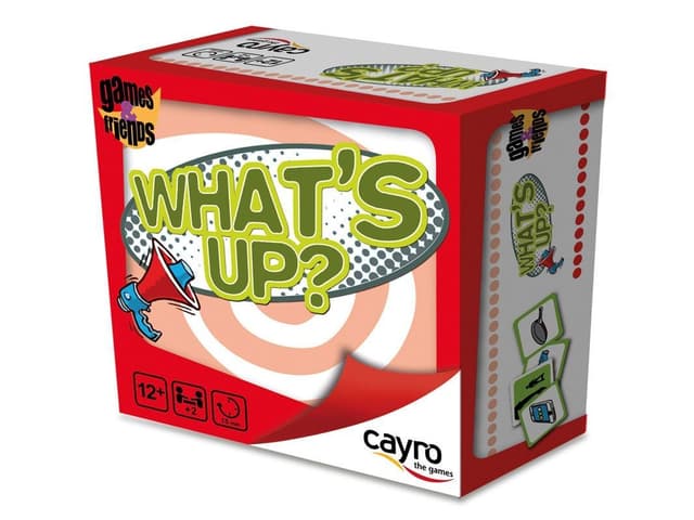 Portada juego de mesa What's Up?