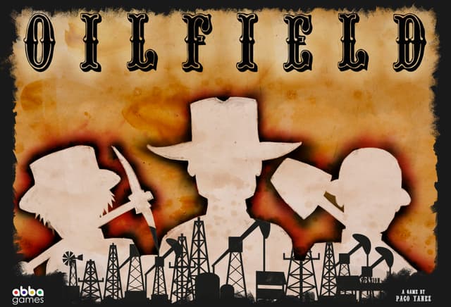Portada juego de mesa Oilfield