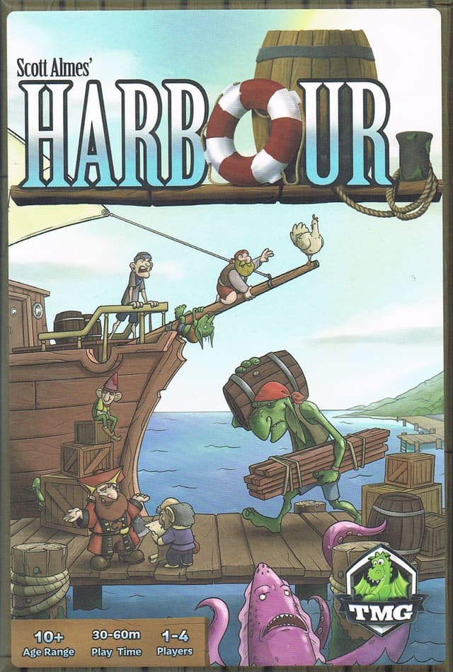 Portada juego de mesa El Puerto