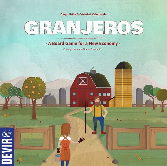 Portada juego de mesa Granjeros