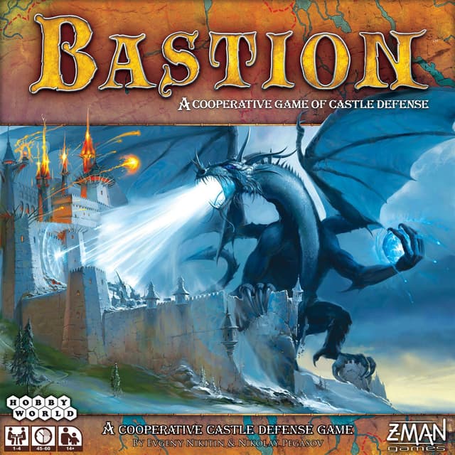 Portada juego de mesa Bastion
