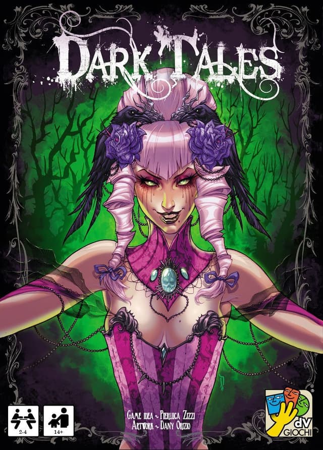 Portada juego de mesa Dark Tales