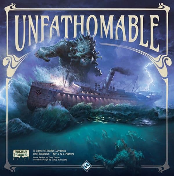 Portada juego de mesa Insondable