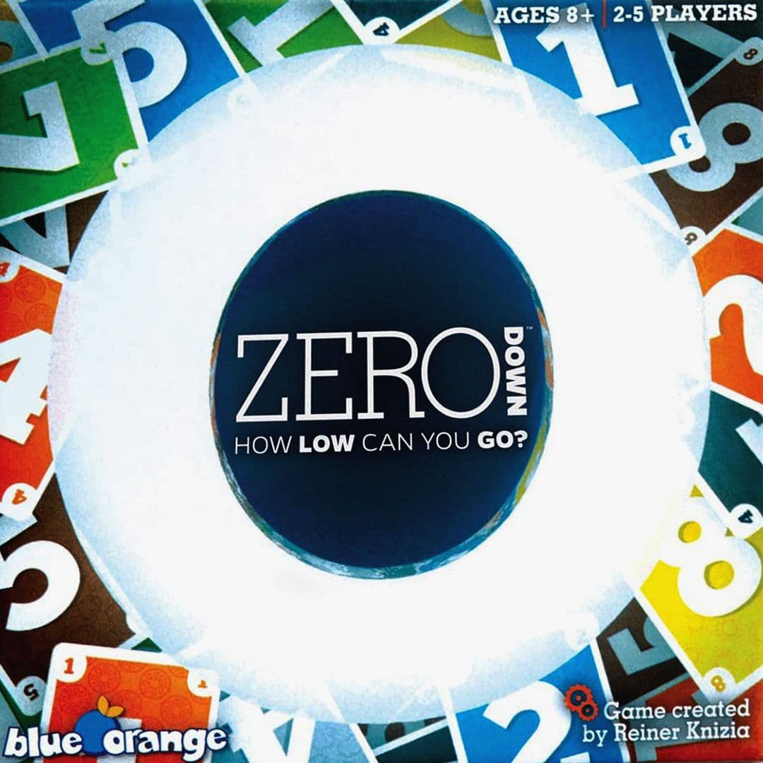 Portada juego de mesa Zero Down