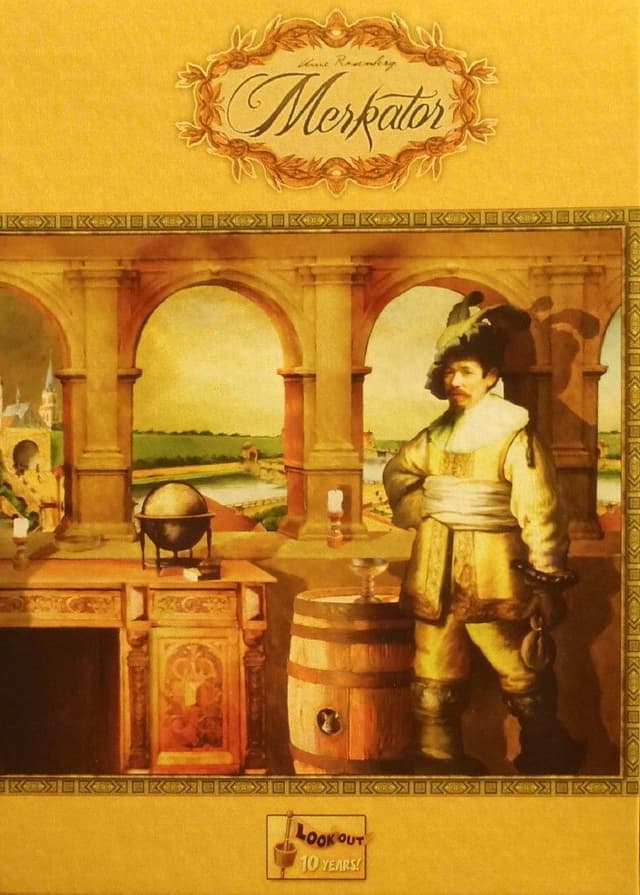 Portada juego de mesa Merkator