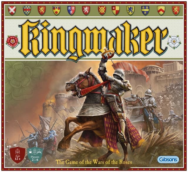 Portada juego de mesa Kingmaker